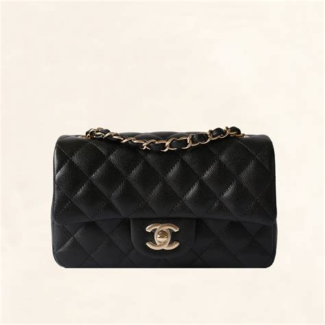 Chanel Caviar Mini Rectangular Flap Bag .